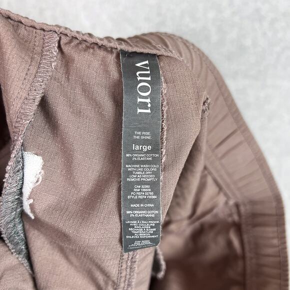 Vuori Hazel Ripstop Mid Rise Shorts Size Large - Picture 8 of 8